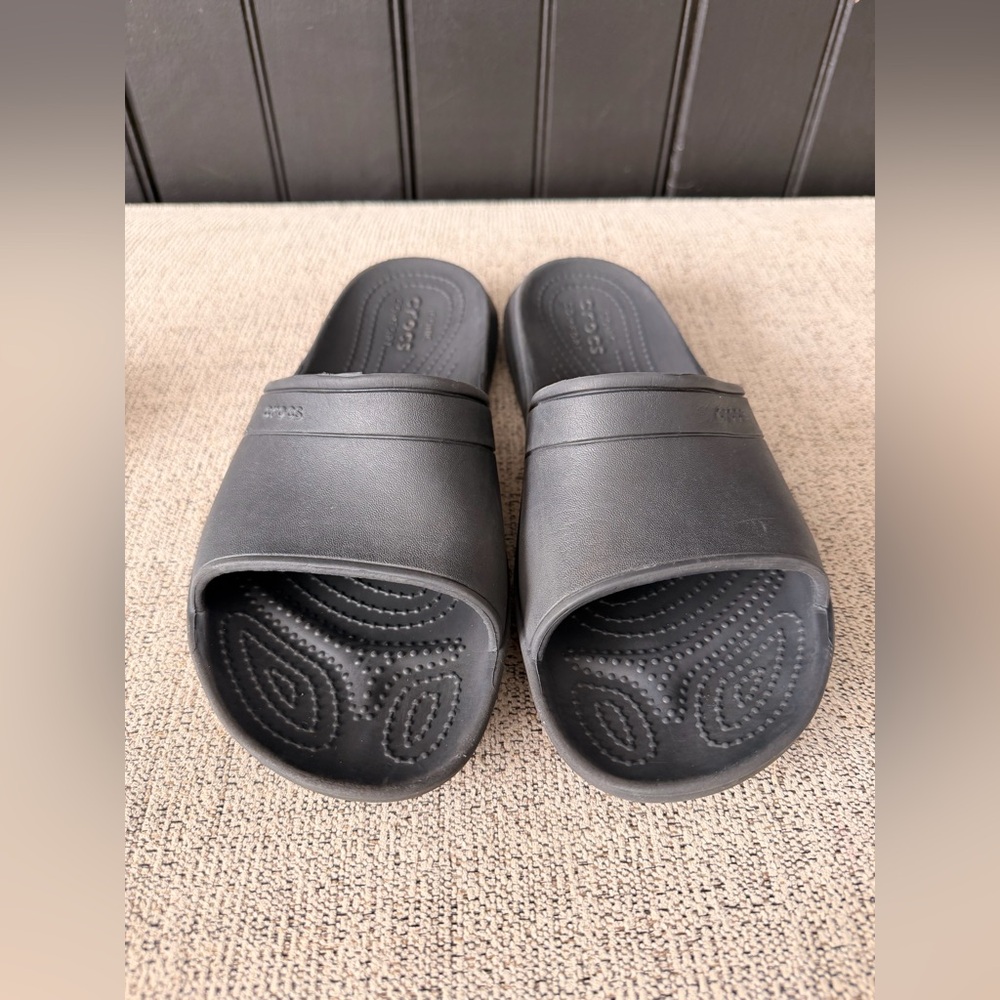 CROCS Women’s Gray Slide Sandals